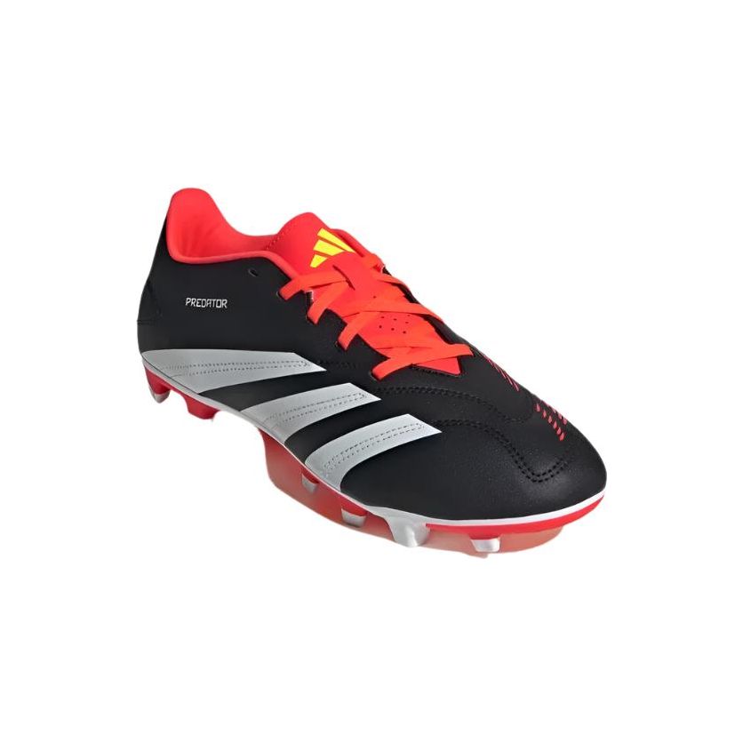 Adidas Adults Football Boots Predator Club FG Black/White/Solar Red
