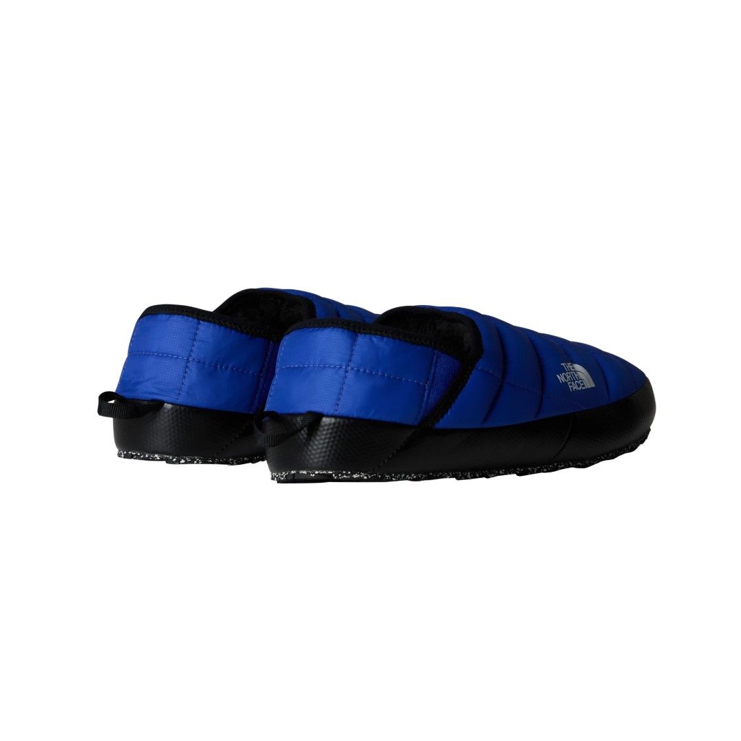 The North Face Thermoball men's blue and white insulated mules