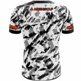 Mckeever kids' black and white top