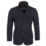Barbour Mens Jacket Lutz Quilted Navy