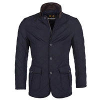 Barbour Mens Jacket Lutz Quilted Navy