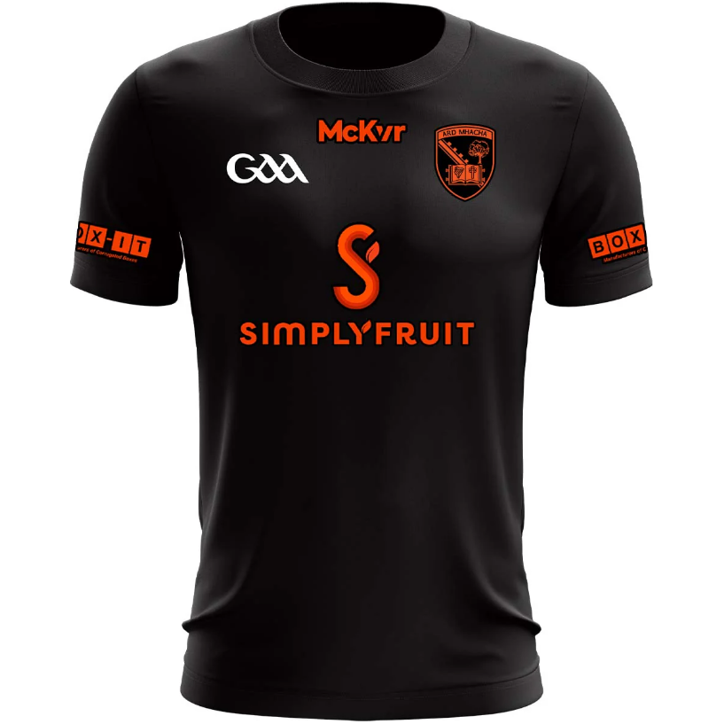 McKeever Adults Armagh Away Jersey 24/25 Black