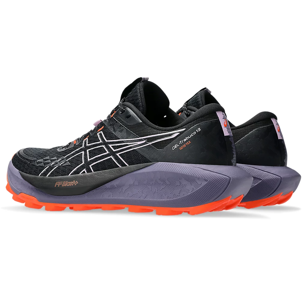 Asics Womens Trainer Gel Trabuco 13 GTX Black/Light Ube