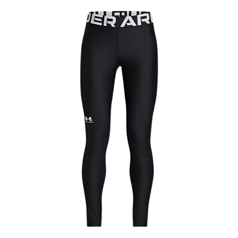 Under Armour girls' black and white leggings