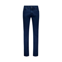 Gardeur men's navy cotton jeans with zip
