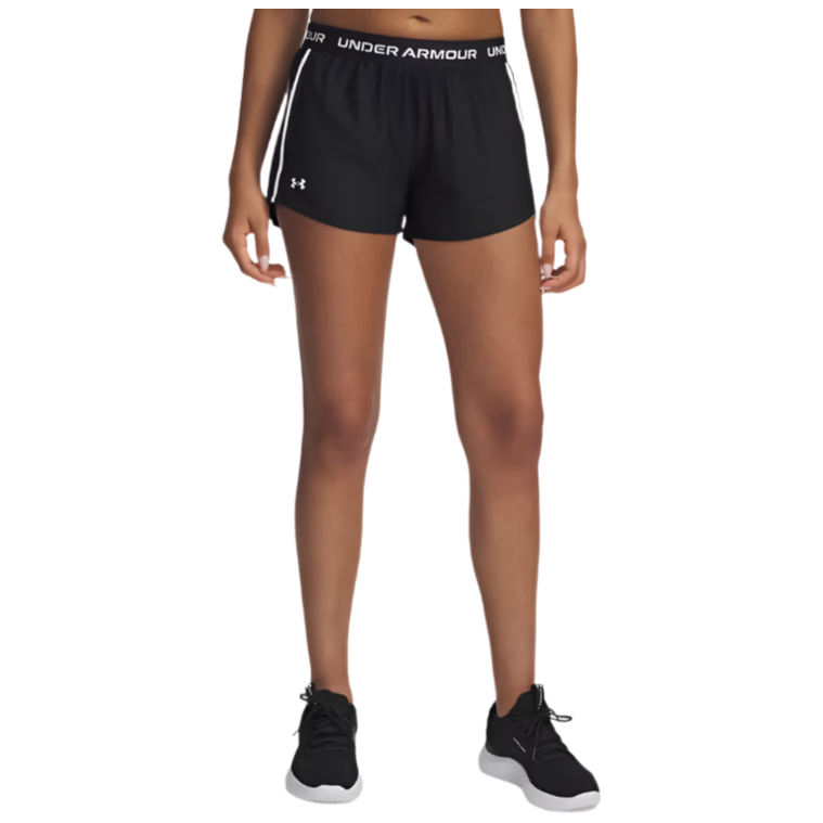 Under Armour Womens Shorts Tech Play Up Black/White