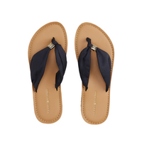 Tommy Hilfiger Womens Sandal Elevated Beach Space Blue