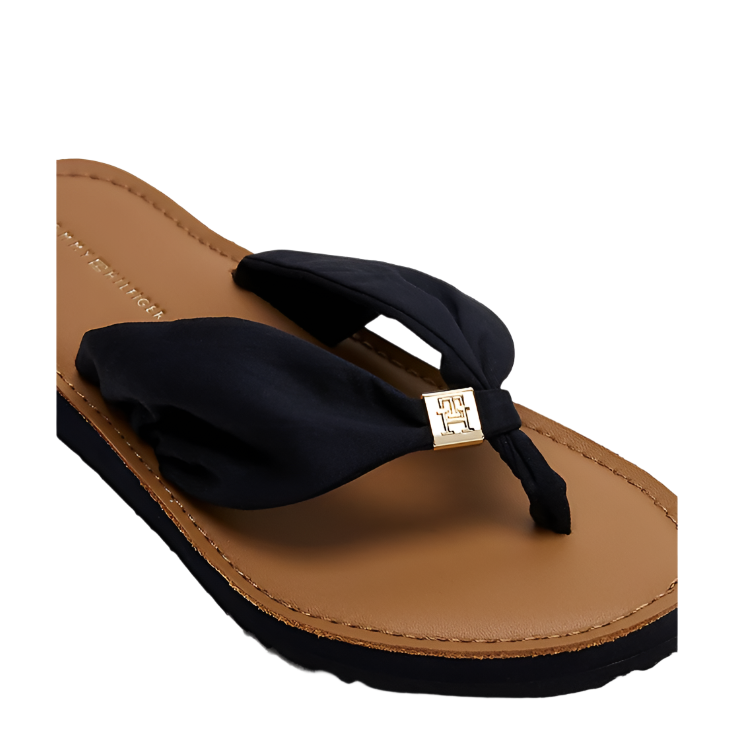 Tommy Hilfiger Womens Sandal Elevated Beach Space Blue