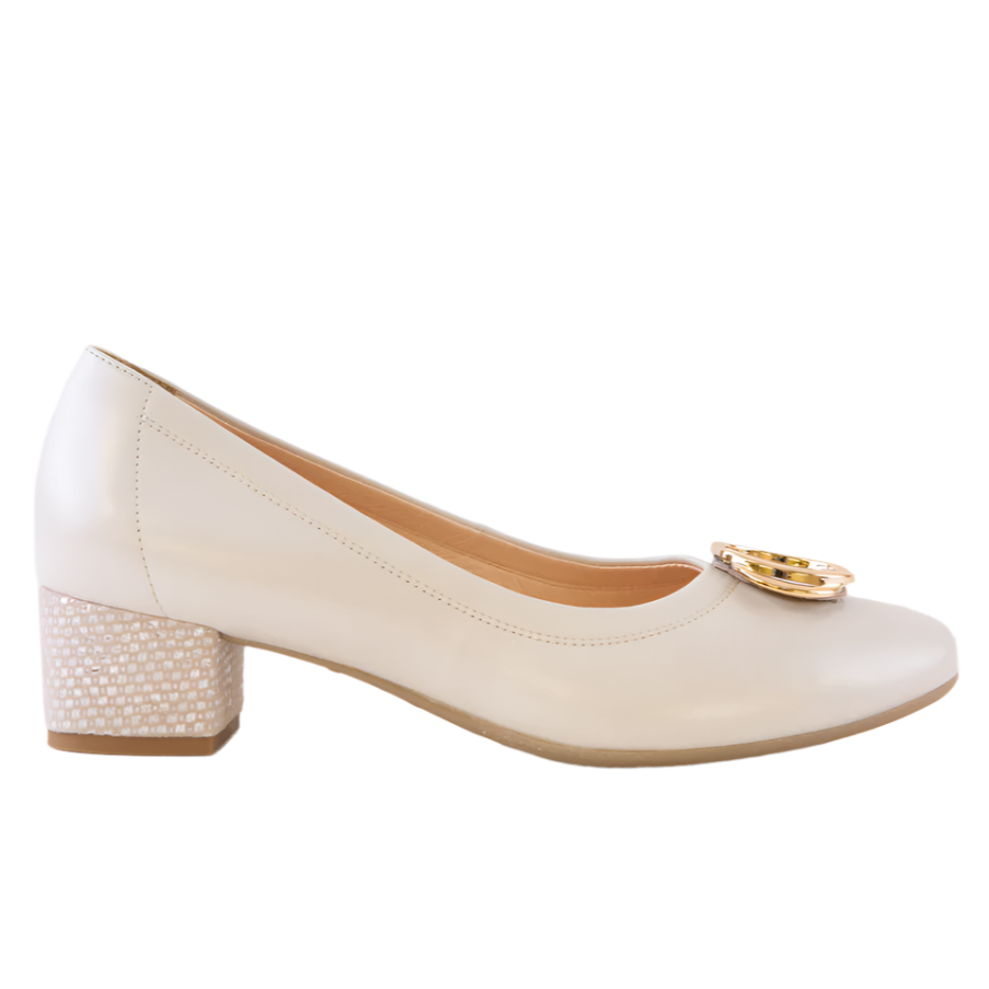 Bioeco Womens Shoe 6415 Pearl Leather