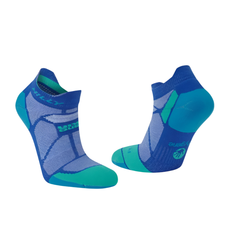 Ronhill Unisex Socks Marathon Fresh Anklet Mini Sapphire/Teal