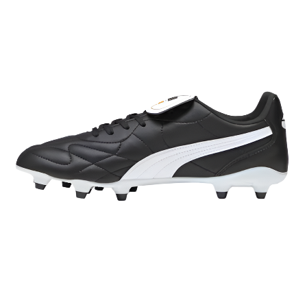Puma Mens King Top FG/AG Football Boots Black/White/Gold