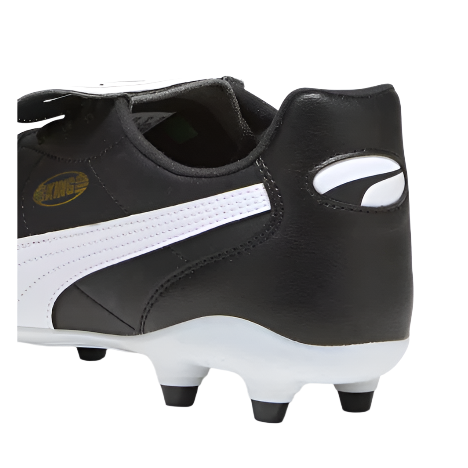 Puma Mens King Top FG/AG Football Boots Black/White/Gold