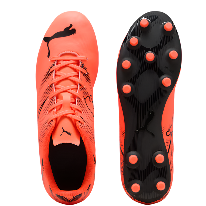 Puma Mens Attacanto FG/AG Football Boot Glowing Red/Black