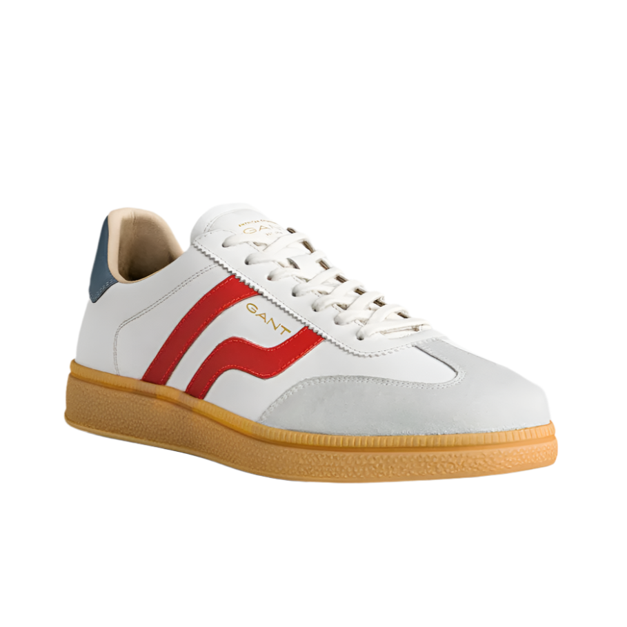 Gant Mens Trainer Cuzmo White/Red