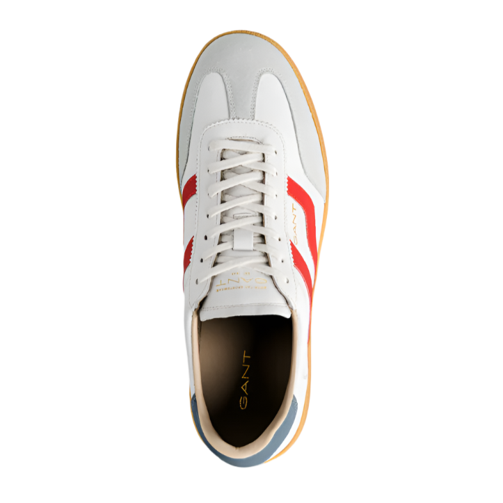 Gant Mens Trainer Cuzmo White/Red