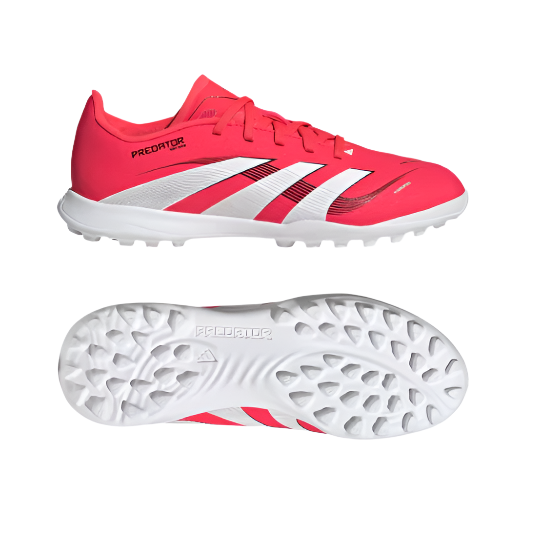 Adidas Kids Trainer Astro Turf Predator League TF Lucid Red/Cloud White/Core Black