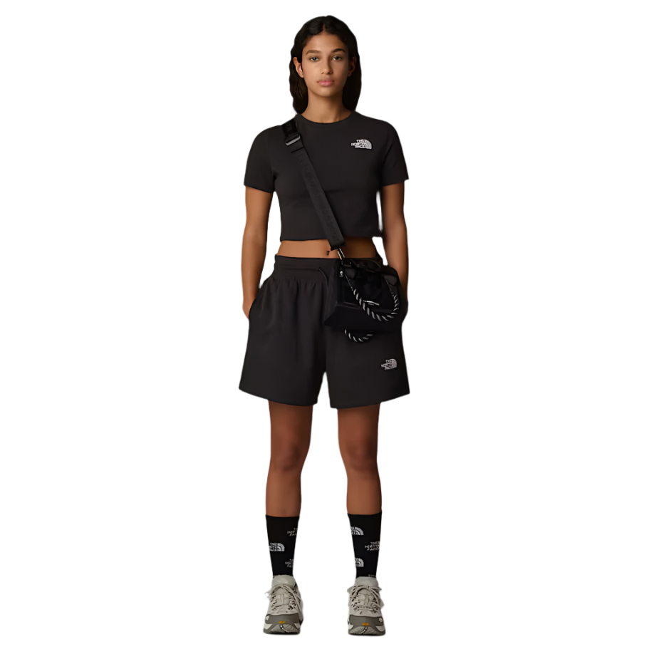 The North Face Womens Shorts Essential Relaxed Black