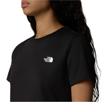 The North Face Womens Tee Simple Dome Slim Black