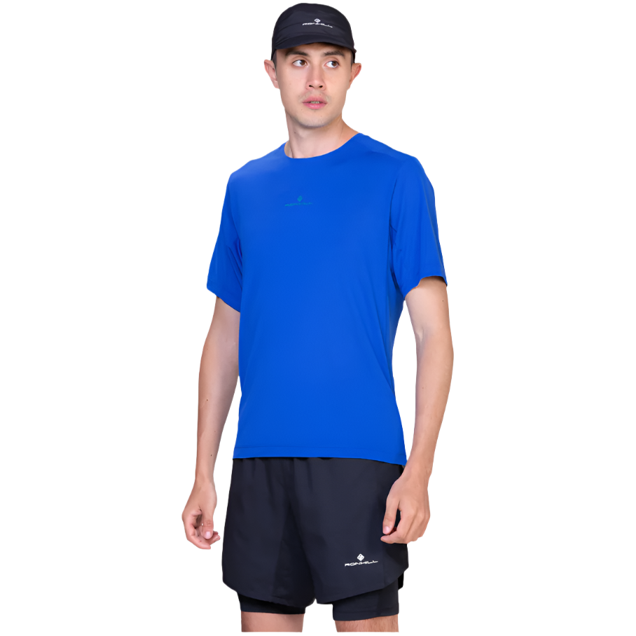Ronhill Mens Tee Tech S/S Seafaring/Deep Laguna