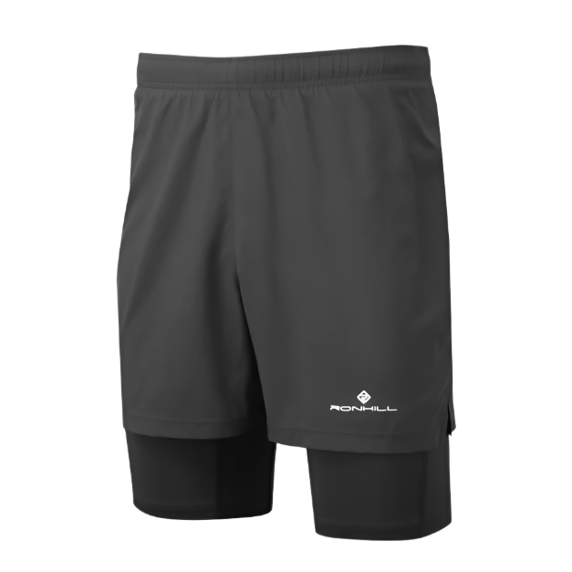 Ronhill Mens Short Core Twin All Black