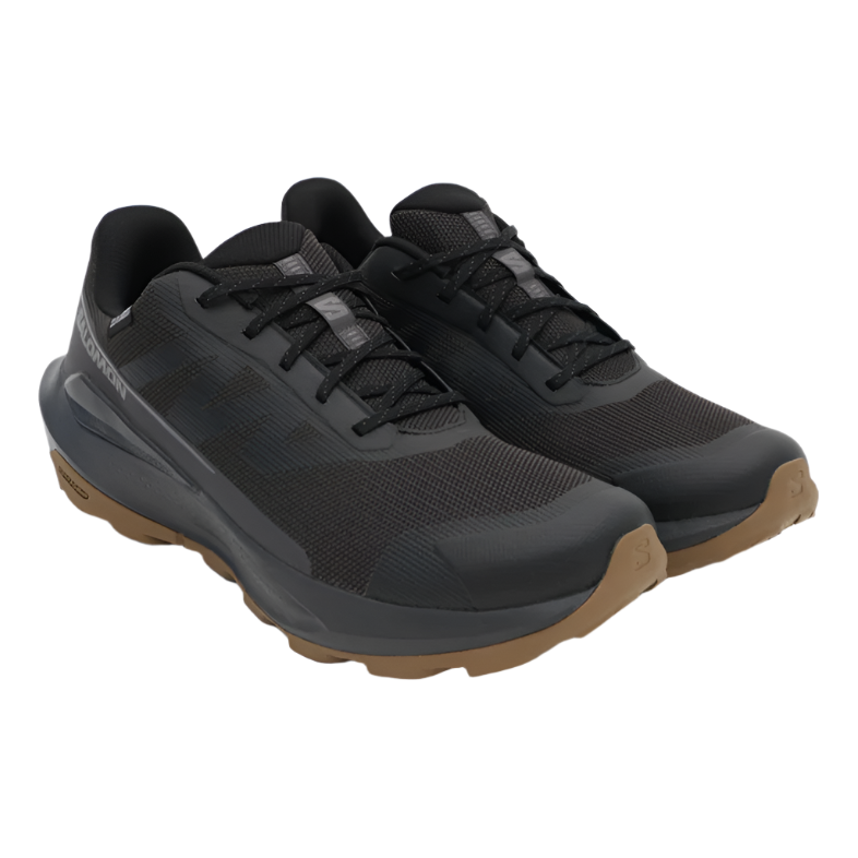 Salomon Mens Trainer Elixir Tour WP Black/Asphal/Castlerock