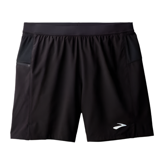 Brooks Mens Shorts Journey 7” 2-In-1 Black