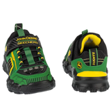 Skechers Boys Trainer S Lights Adventure Track Rugged Brights Green/Black