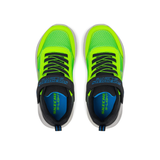 Skechers Boys Trainer S-Lights Meteor Krendox Black/Blue/Lime