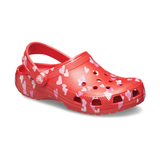 Crocs girls' red slip-on sandal