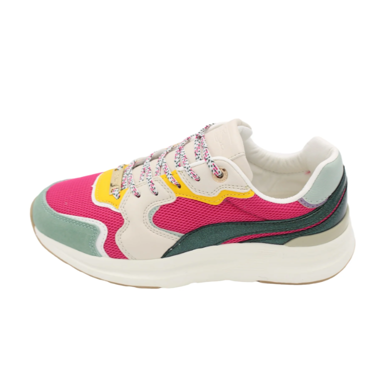 Lloyd & Pryce Womens Trainer Berard Forest Neon