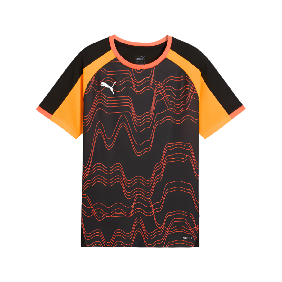 Puma Youth Jersey Individual LIGA Graphic Puma Black/Glowing Red
