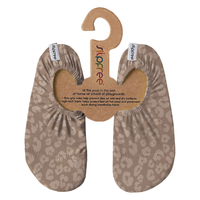 Slipfree Girls Shoes Leopard Junior Leopard