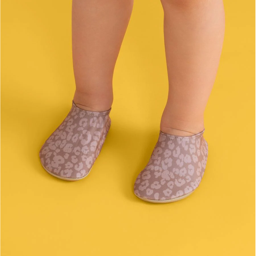 Slipfree Girls Shoes Leopard Junior Leopard