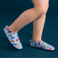 Slipfree Boys Shoes Wheels Junior Grey