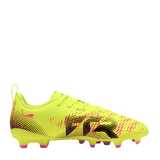 Puma Junior Football Boots Future 8 Play FG/AG Yellow/Black/Sun Struck