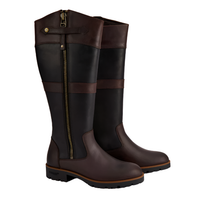 Dubarry Womens Boot Roundstone Black/Brown