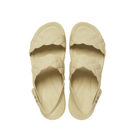 Crocs women's beige sandal with buckle