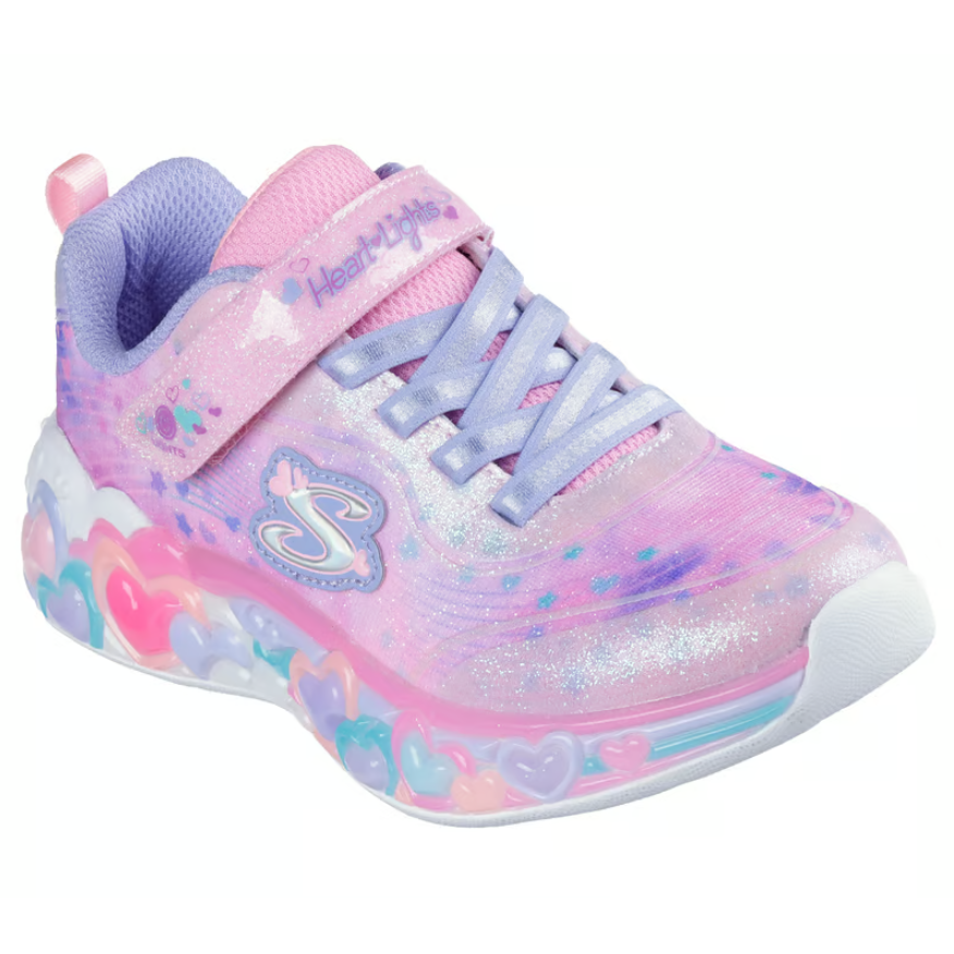 Skechers Girls Trainer S Lights Eternal Heart Lights Light Pink/Multi
