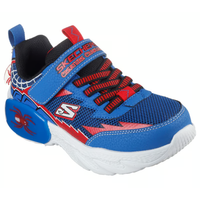 Skechers Boys Trainer Creature-Crawlers Blue/Red