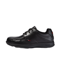 Kickers Youth Shoes Reasan Lace Leather Black