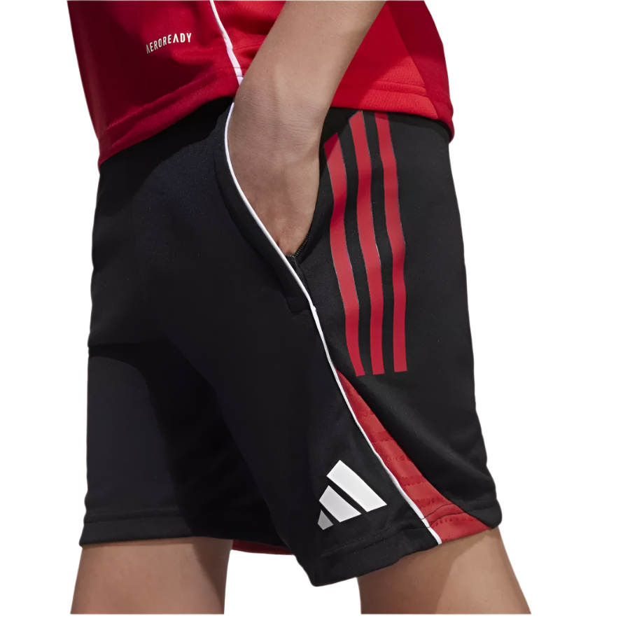 Adidas Kids Shorts Tiro 25 Competition Training Black/Team Power Red 2