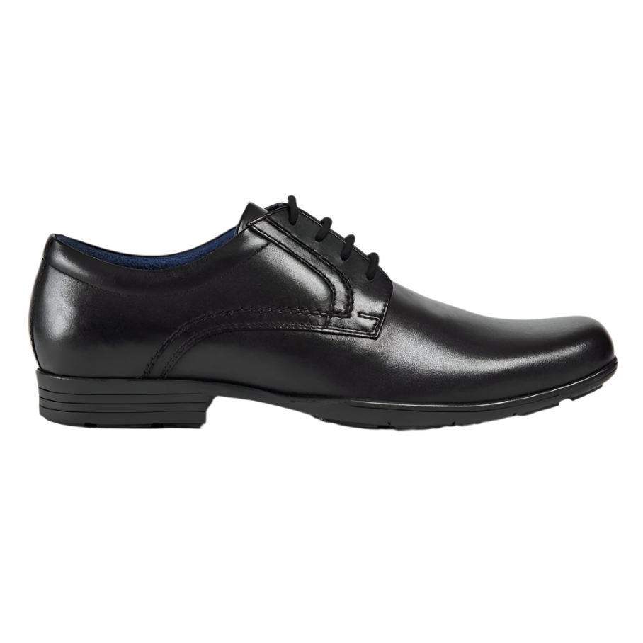 POD Mens Shoe Alec Black Leather