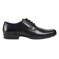 Pod men's black leather lace-up shoe