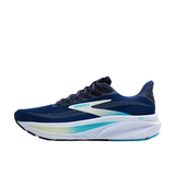 Brooks Womens Trainer Ghost 17 Wide Navy/Green/Turquoise