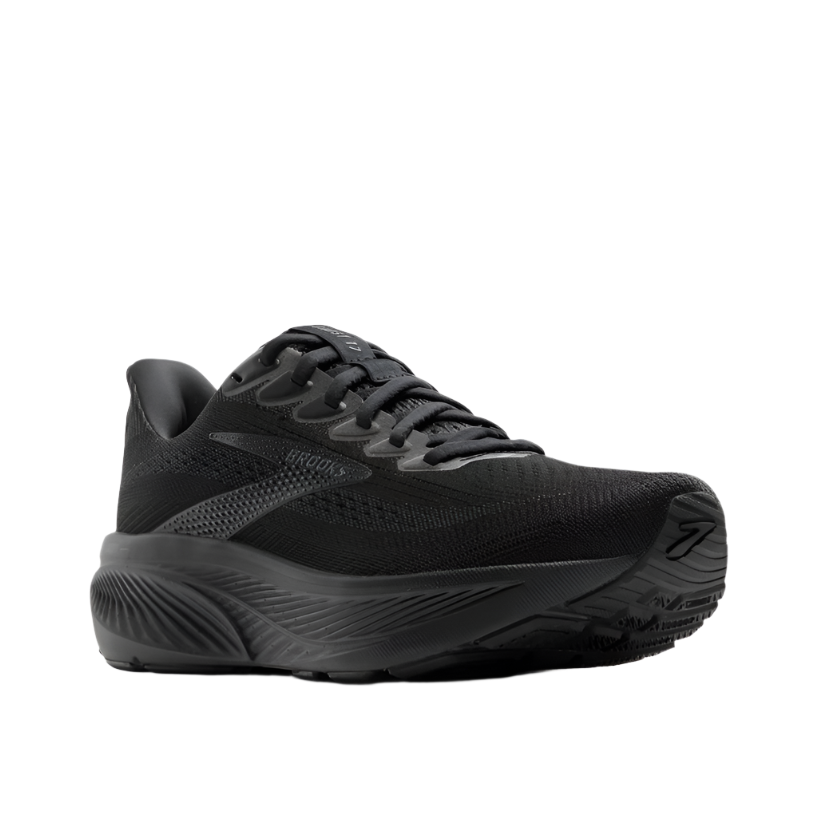 Brooks Womens Trainer Ghost 17 Black/Black/Ebony