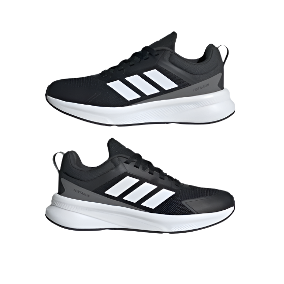 Adidas Junior Trainer FortaRun 4.0 Core Black/Cloud White/Carbon