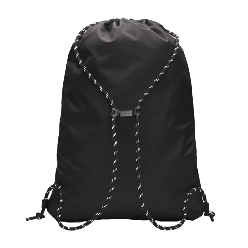 Under Armour unisex black and white bag with zip