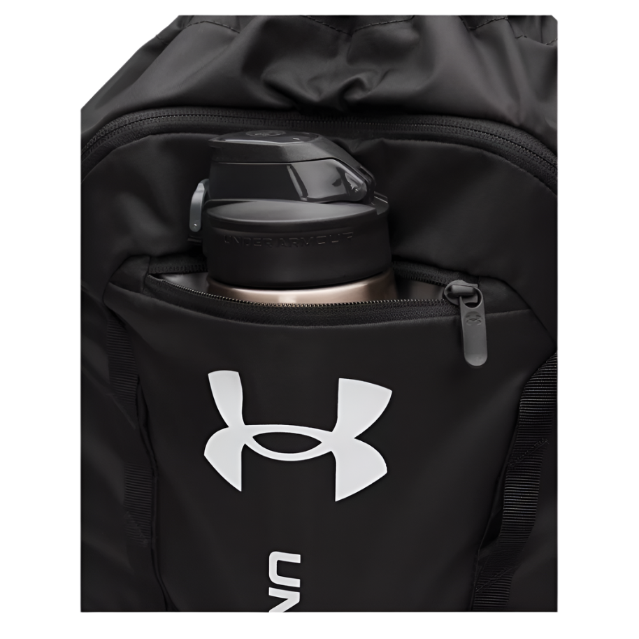 Under Armour unisex black and white bag with zip