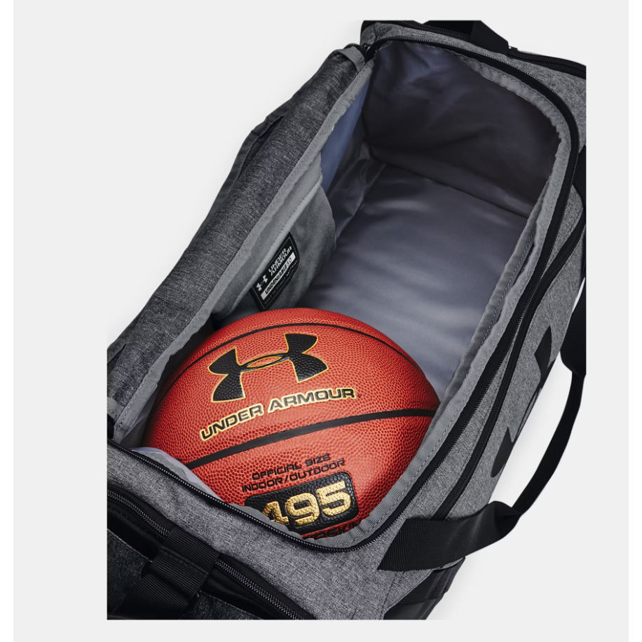 Under Armour Unisex Bag UA Undeniable 5.0 SM Duffle Pitch Grey Medium Heather/Black