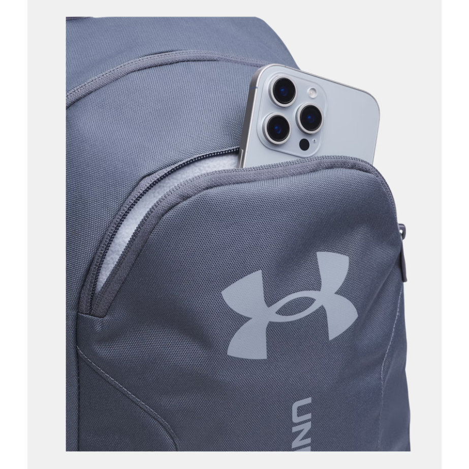 Under Armour Unisex Backpack UA Hustle Lite Castlerock/Steel